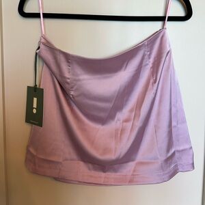 Daily Drills Lavender Mini Skirt